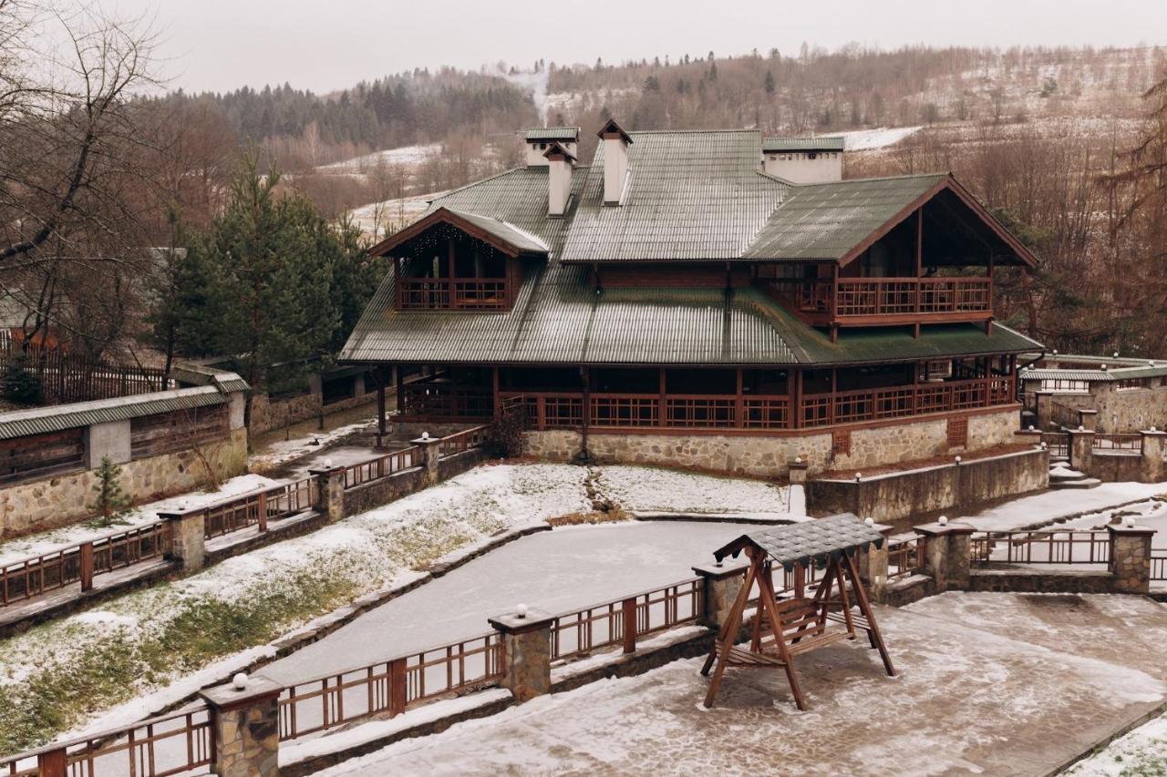 Hotel Eco Sadiba Kaskad Velyka Volosyanka Exterior foto