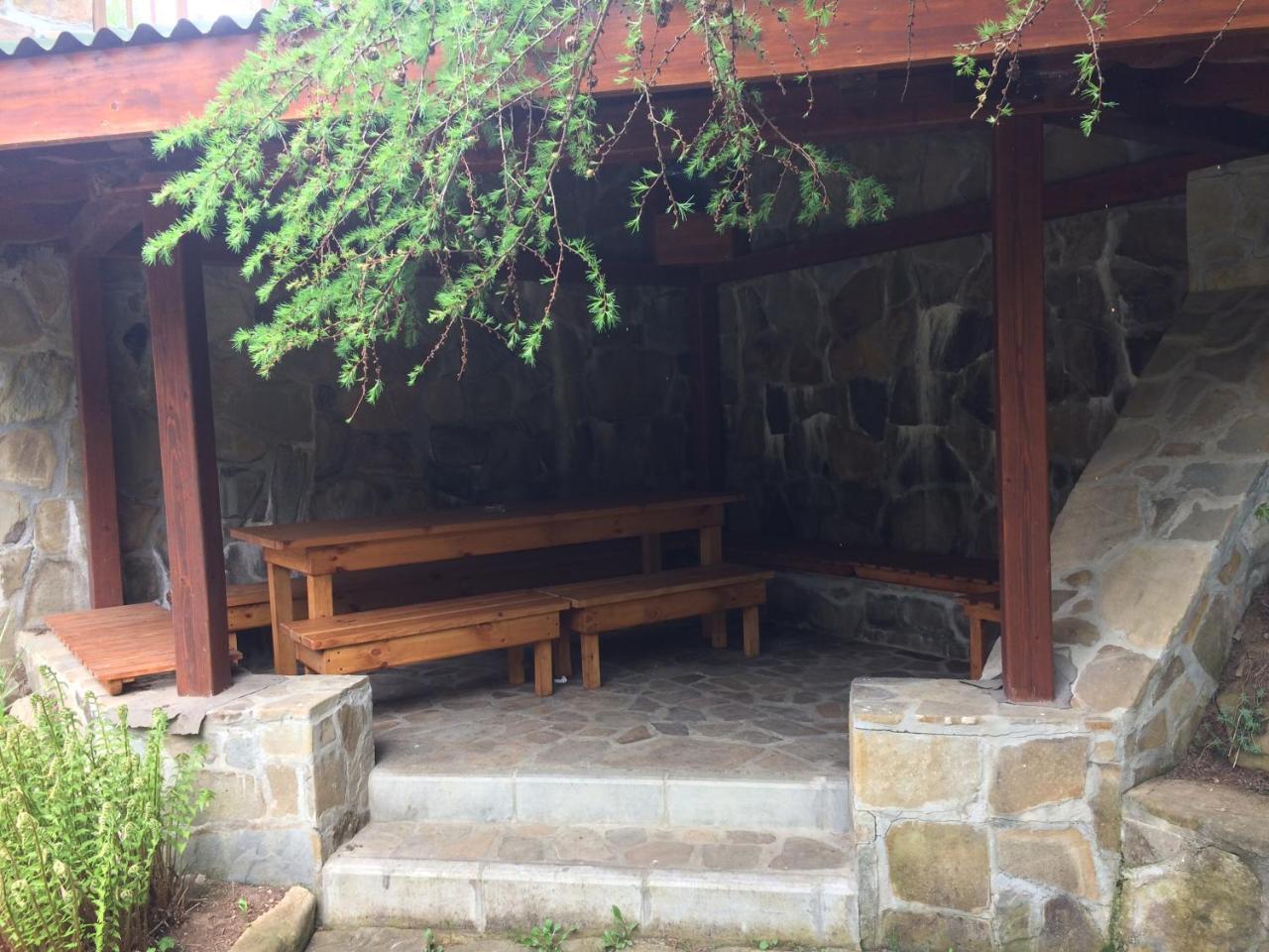 Hotel Eco Sadiba Kaskad Velyka Volosyanka Exterior foto