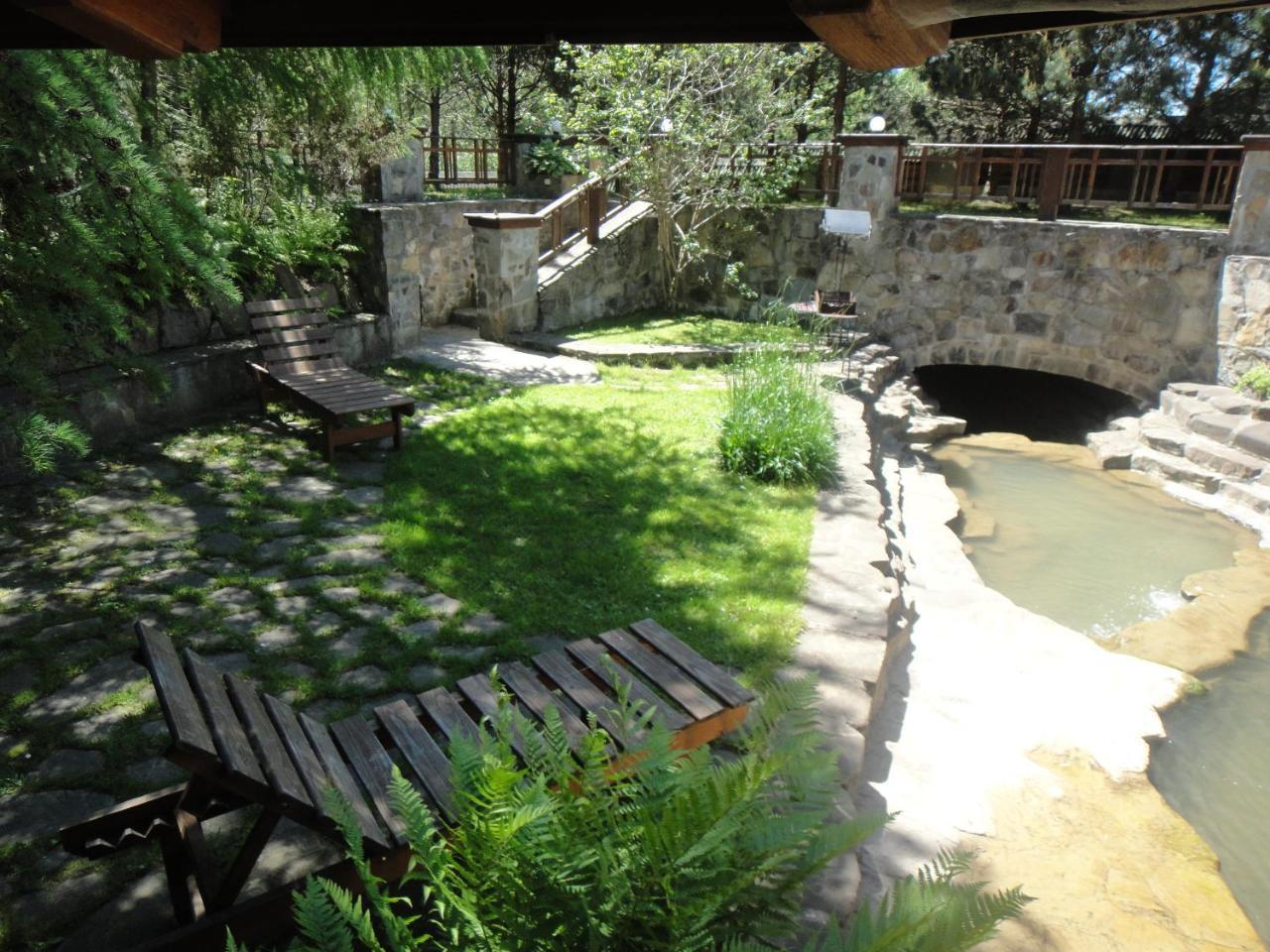 Hotel Eco Sadiba Kaskad Velyka Volosyanka Exterior foto